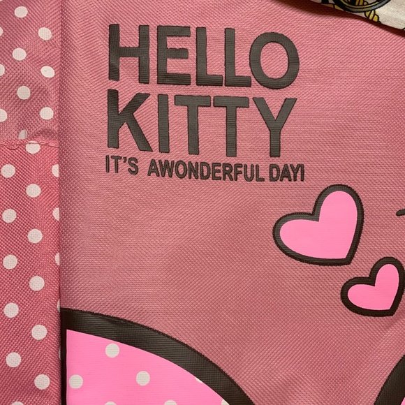NIP! Hello Kitty Pink Tote Bag with Purse Scarf! - Picture 7 of 7